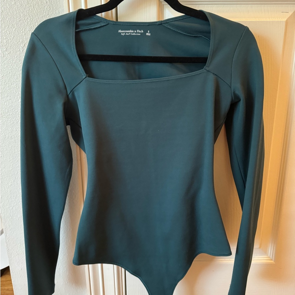 Abercrombie Green Bodysuit - Small